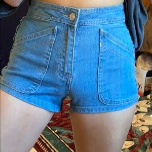 jean shorts